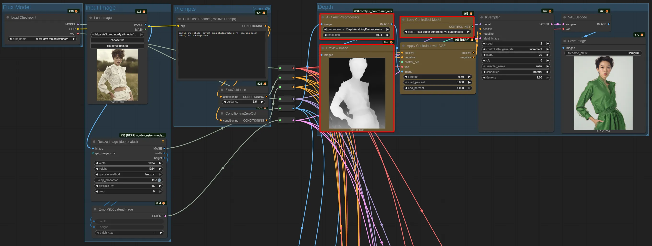 Depth Workflow